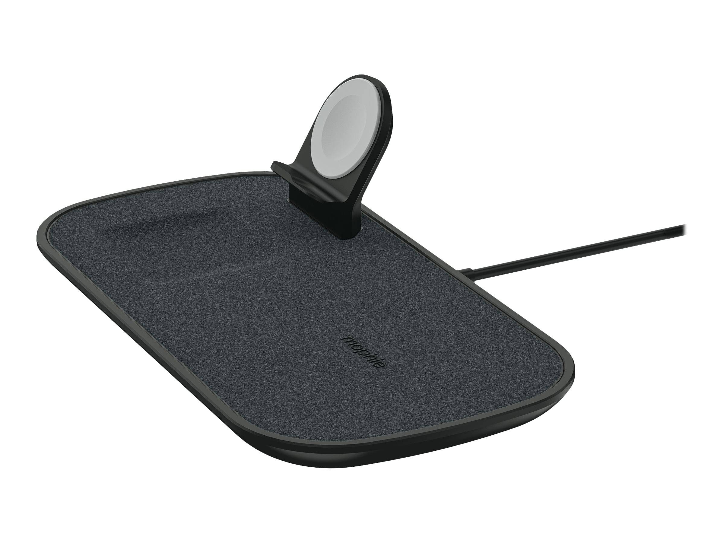 mophie - Induktive Ladematte + AC-Netzteil - Schwarz - Europa