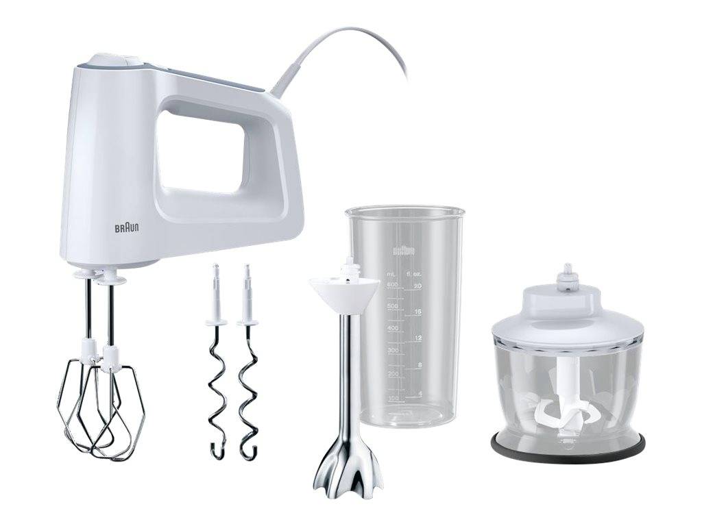 Braun MultiMix 3 HM 3137 WH - Handmixer - 500 W