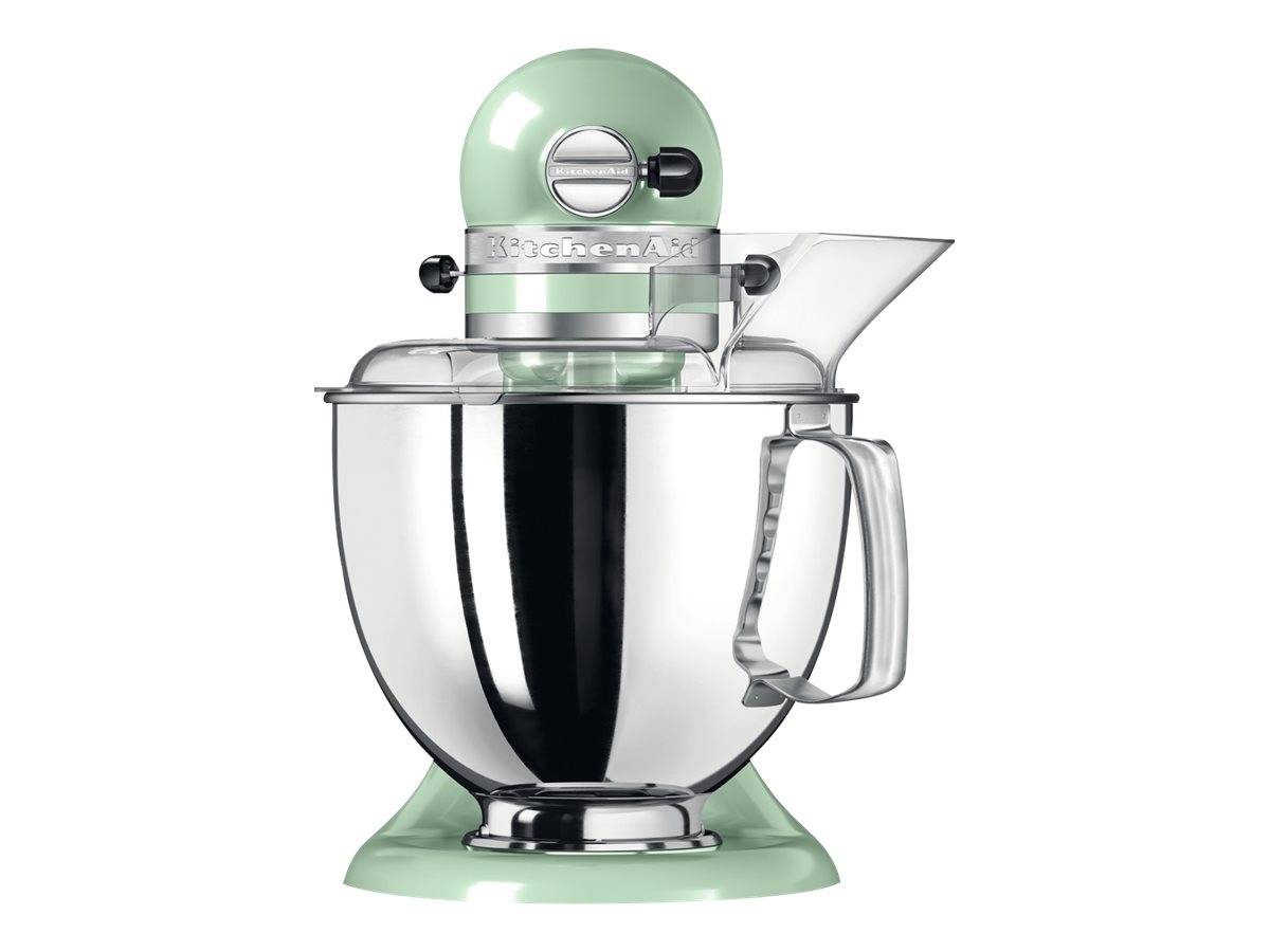 KitchenAid Artisan 5KSM175PSEPT pistazie 4,8 L Kuechenmaschine - Paket Beheizbare Ruehrschuessel, 3 L Schuessel