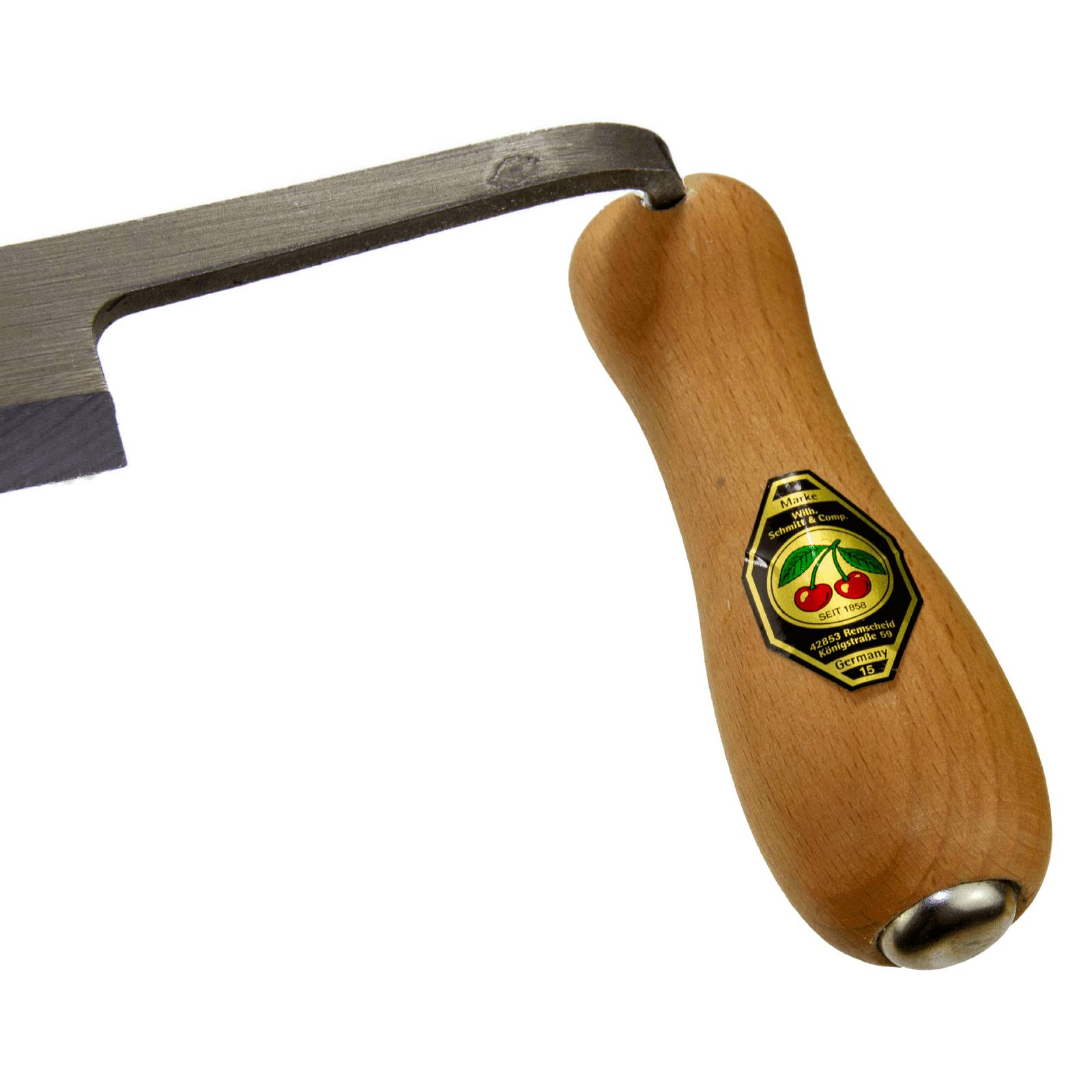 Kirschen Zugmesser gerade mit Holzheft 225 mm, 250 mm, 300 mm, Made in Germany