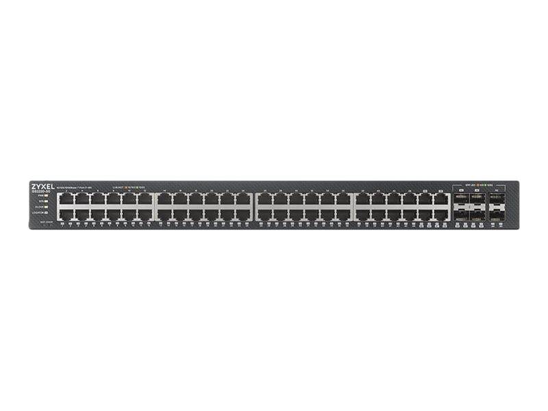 Zyxel GS2220-50 - Switch - managed - 44 x 10/100/1000 + 4 x Kombi-Gigabit-SFP + 2 x Gigabit SFP