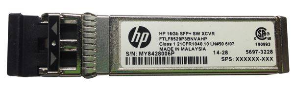 HP SFP+ TRANSCEIVER 16GB FC SW