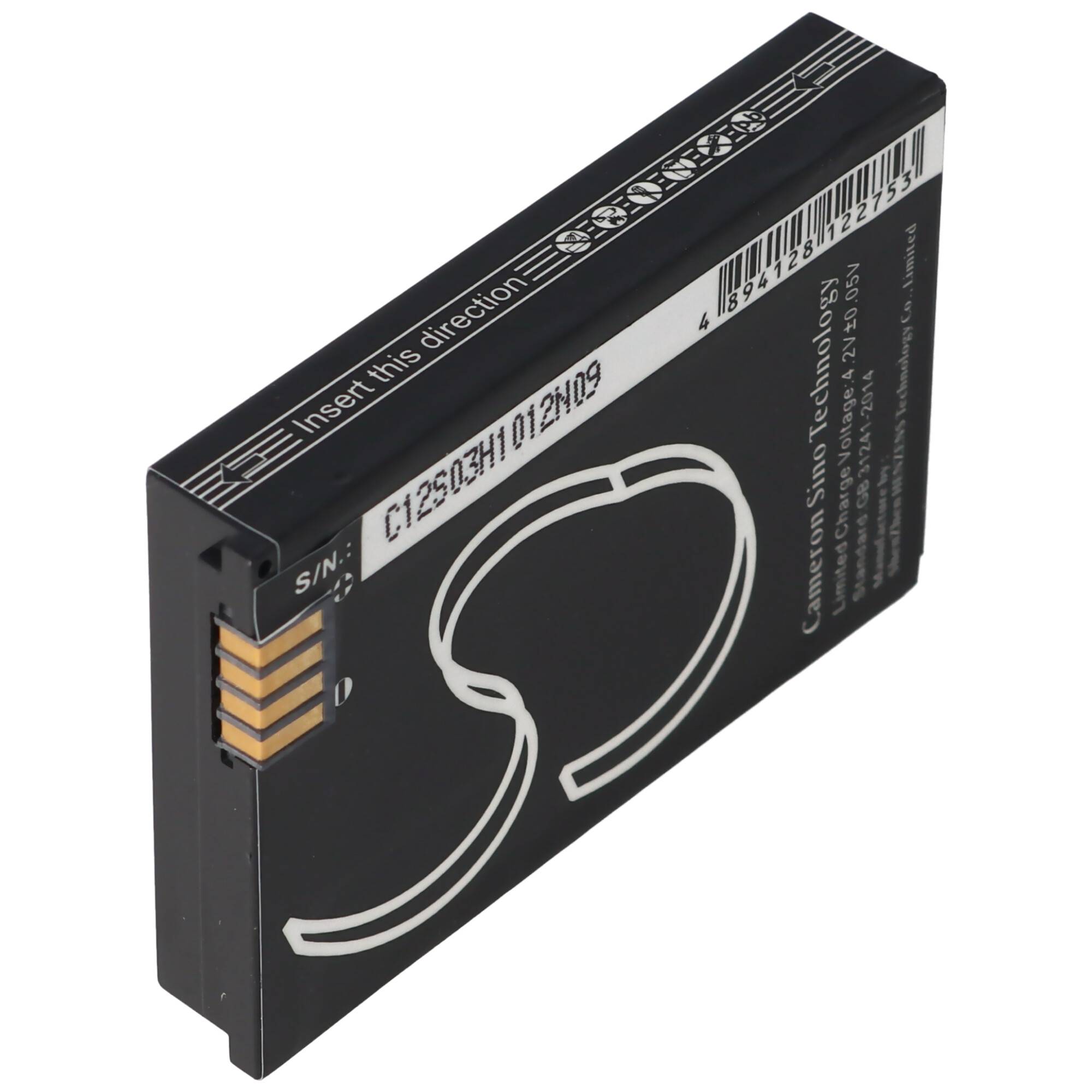 Akku passend für Motorola Funkgerät CLP1010, CLP1060, SL7550, ersetzt BT90, HKLN4440B, HKNN4013A, SNN5826A, Li-Ion 3,7V