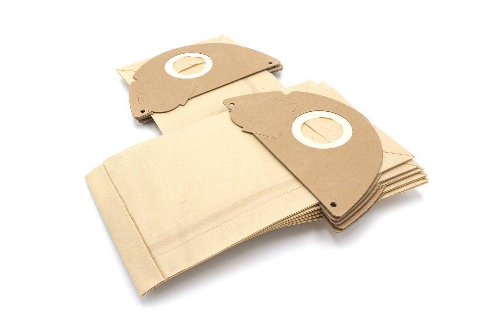10 Staubsaugerbeutel Filtertüten Papier für Staubsauger wie Kärcher 6.904-164, 6.904-167