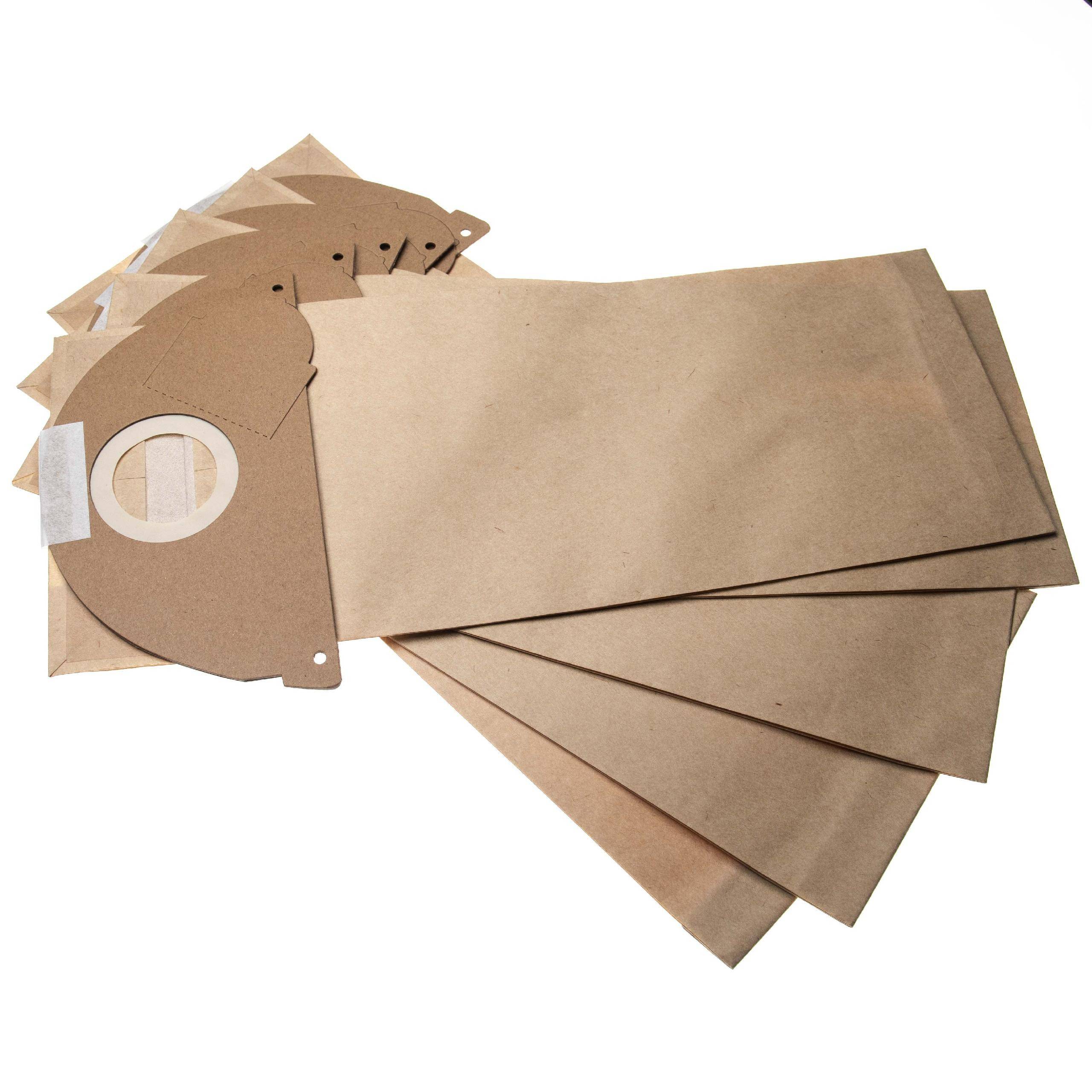 5x Staubsaugerbeutel Papier wie 6.904-167.0 für Kärcher 2101 u.a.