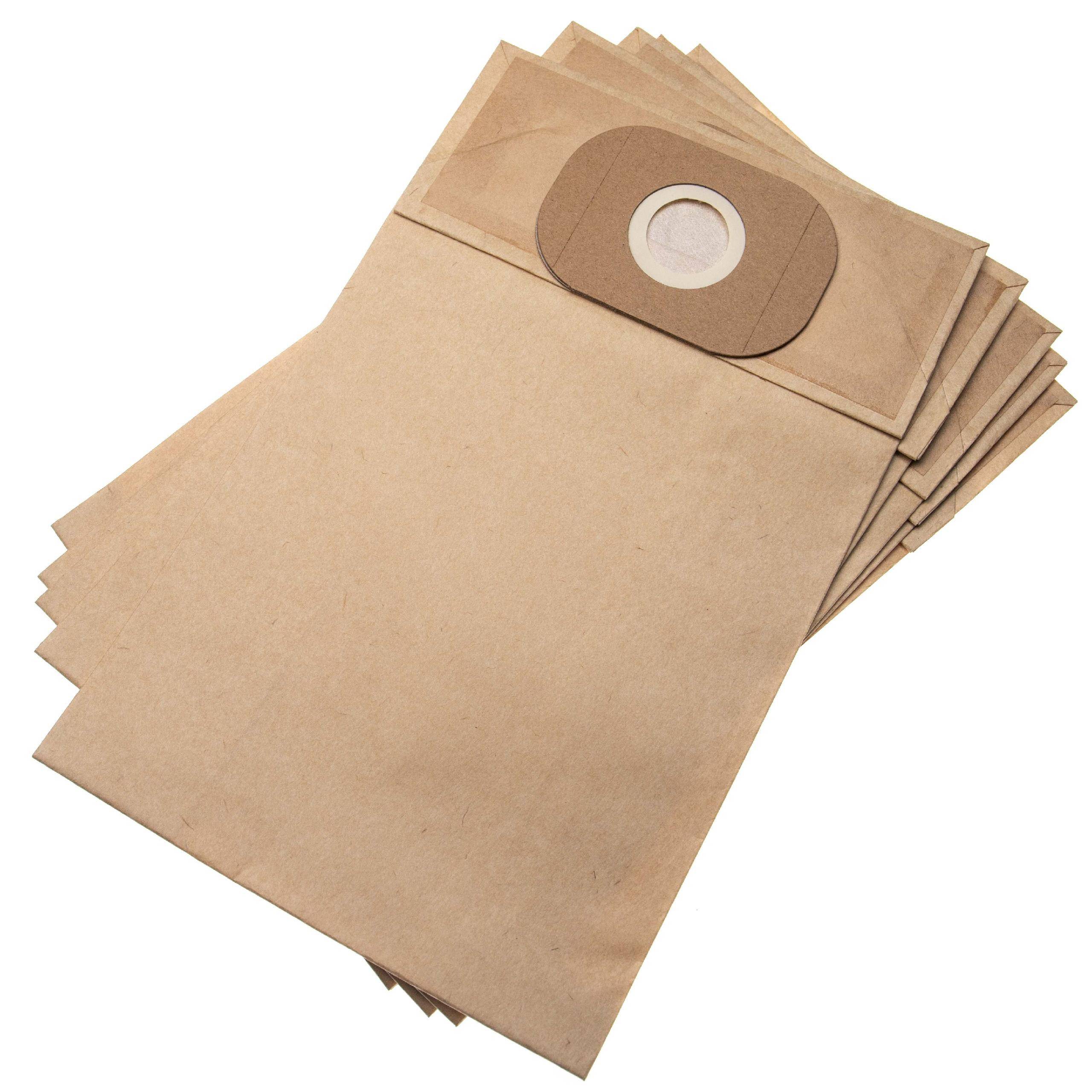 5x Staubsaugerbeutel Papier wie 6.904-216 u.a. für Kärcher T 171 u.a.
