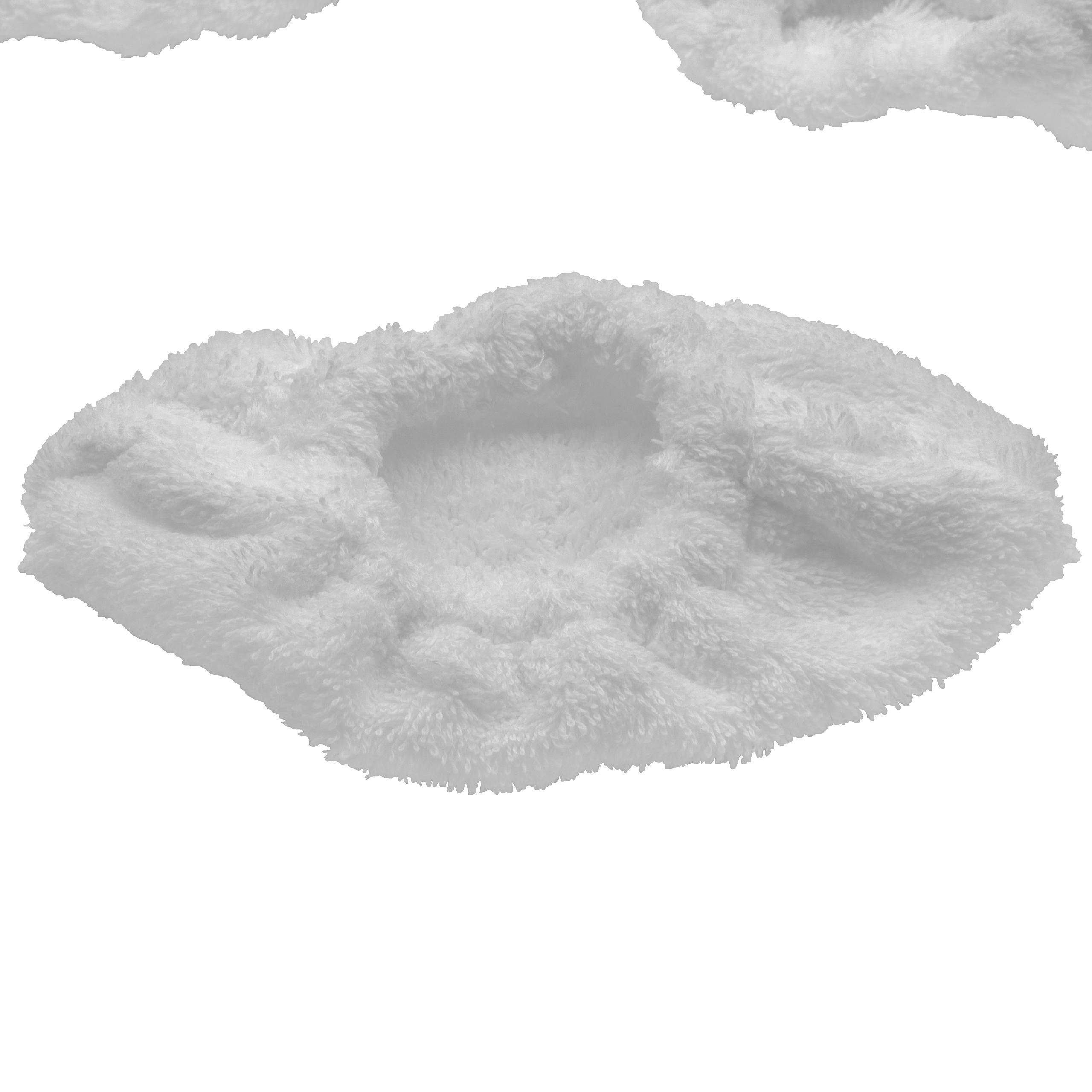 Wischtuch Set (5-tlg.) Frottee-Überzug Ersatz für Kärcher 6.370-990.0, 63709900 Dampfreiniger, Dampfmop