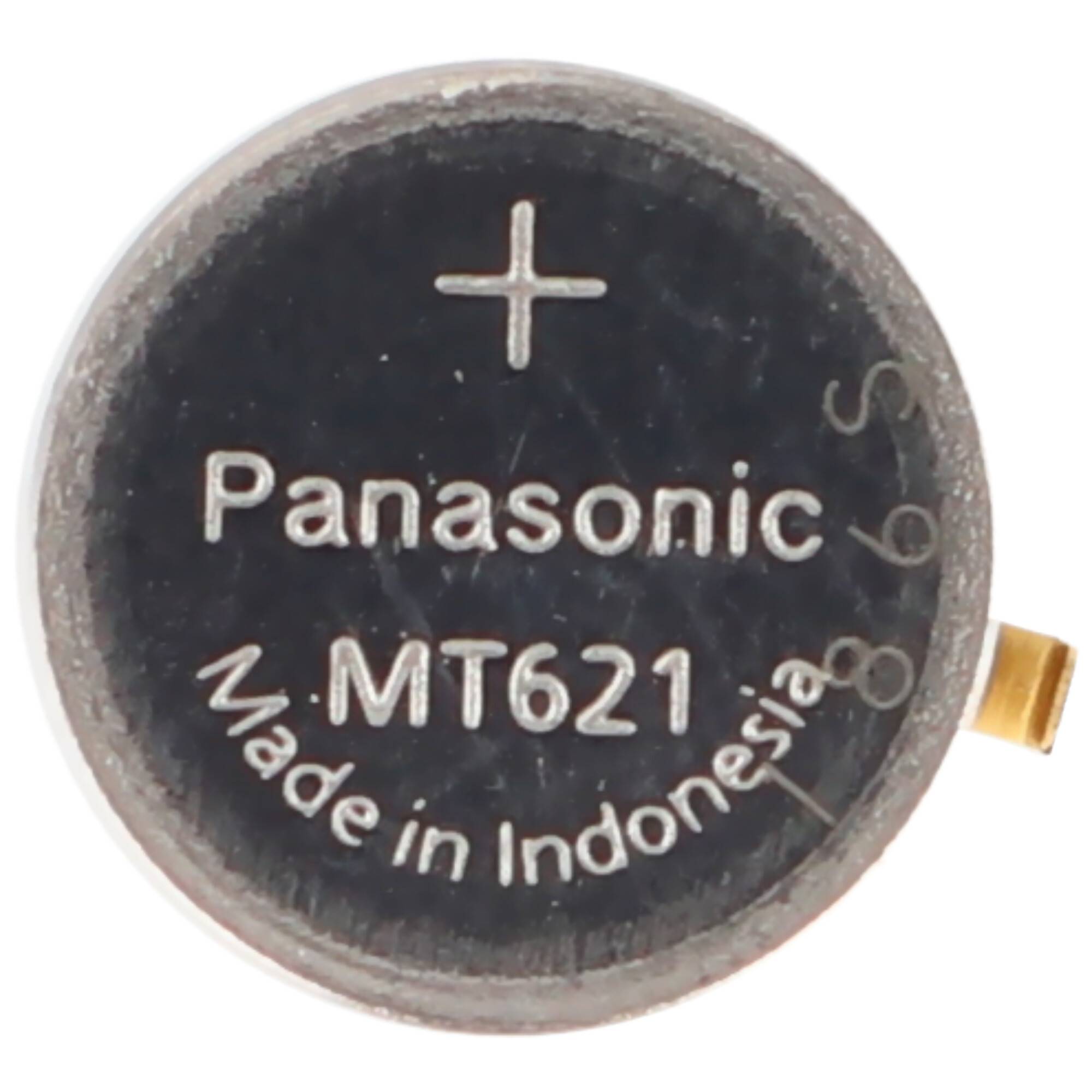 Panasonic Batterie passend für Citizen Kaliber E000, MT621, Kondensator 295-51, 295-5100, E168, E410G, 1,5V, mit Fähnche