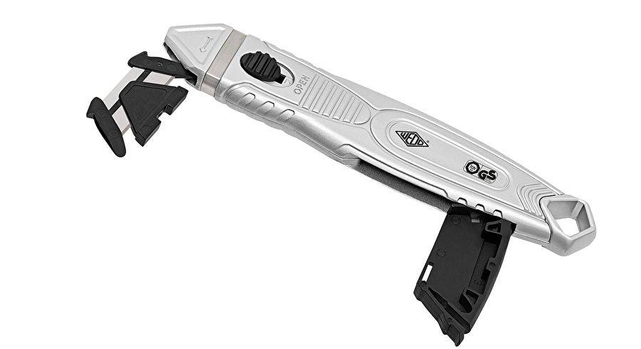 Sicherheitsmesser Folienschneider für Folie, Kartons, Umreifungen etc., ideal für alle gängigen Schneidematerialien