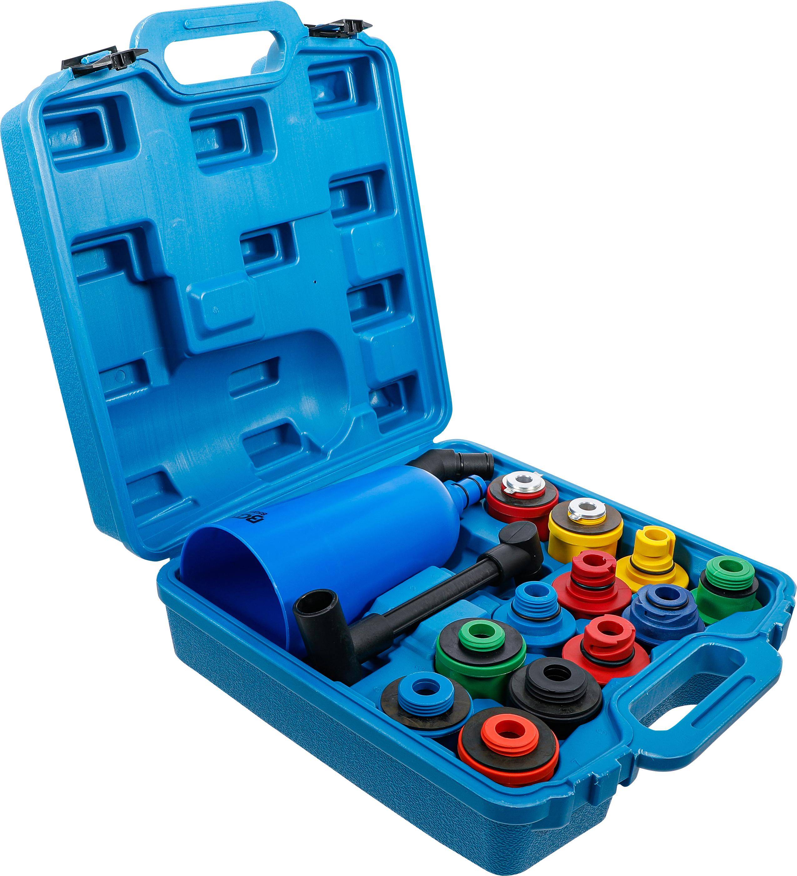 BGS technic Öl-Einfülltrichter-Satz | Kunststoffausführung | 15-tlg.