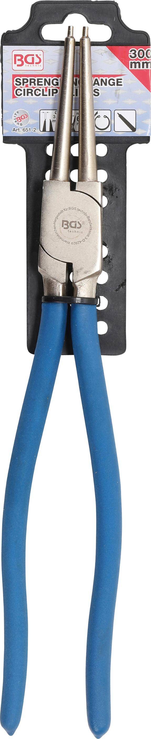 BGS Sprengringzange | gerade | für Innensprengringe | 300 mm