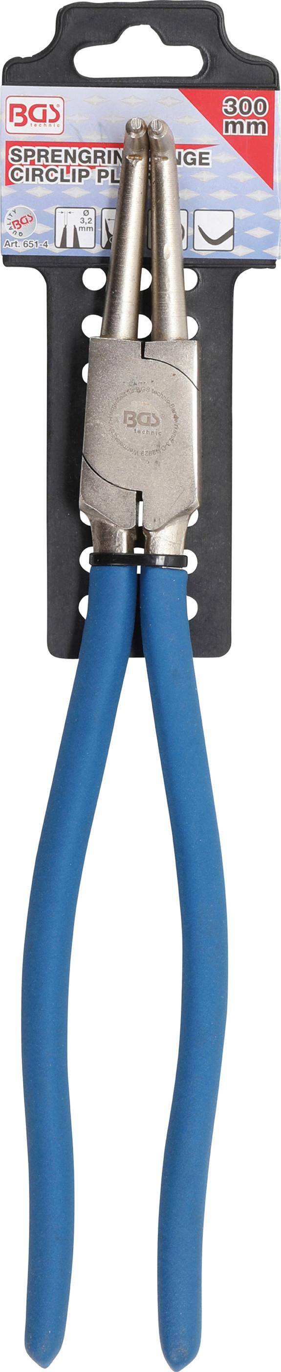 BGS Sprengringzange | abgewinkelt | fr Innensprengringe | 300 mm