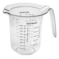 Westmark 30642270, 0,5 l, g, ml, oz, Kunststoff, Schwarz, Transparent, Deutschland, 120 mm