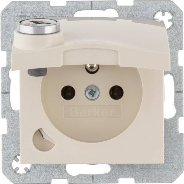 10 Stk. Berker Steckdose m. Erdstift 6765118982