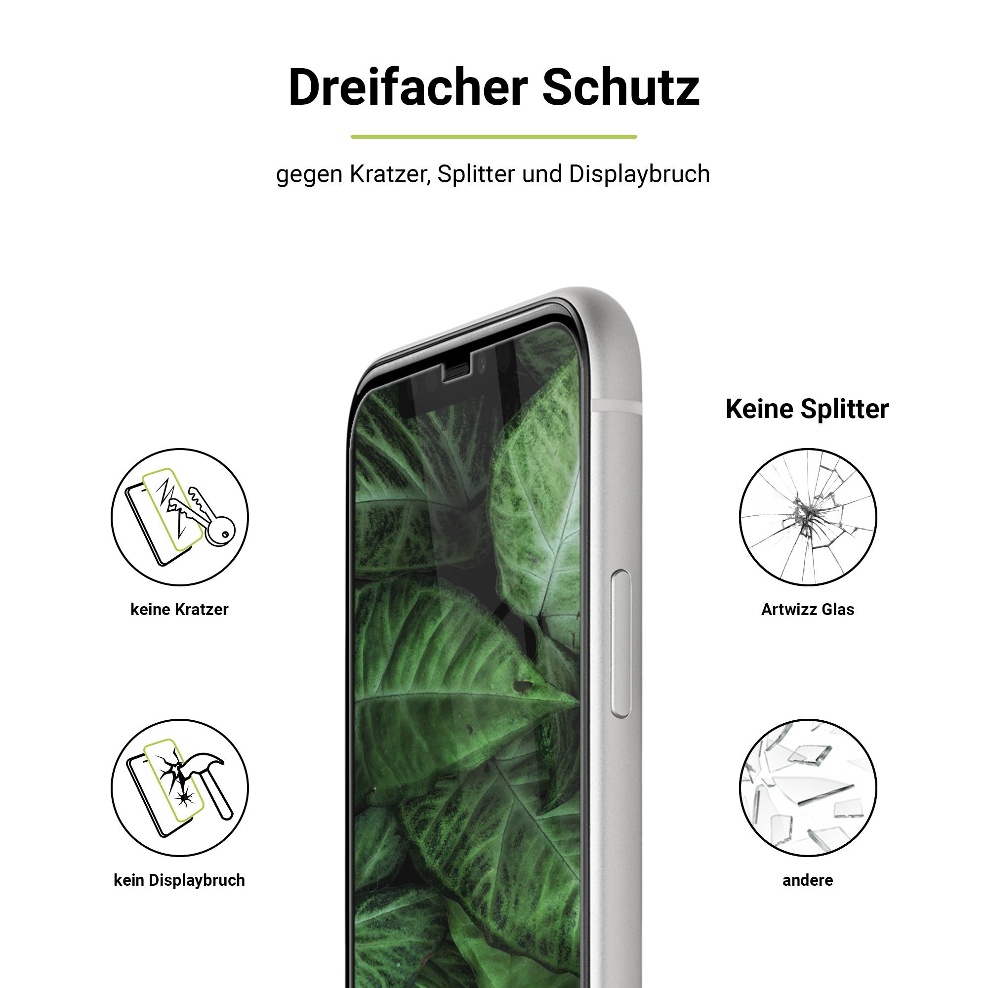 Artwizz SecondDisplay Schutzglas geeignet für Galaxy A31, A22 (4G) - Displayschutz aus Sicherheitsglas mit 9H Härte - Hüllenfreundlich - Transparen