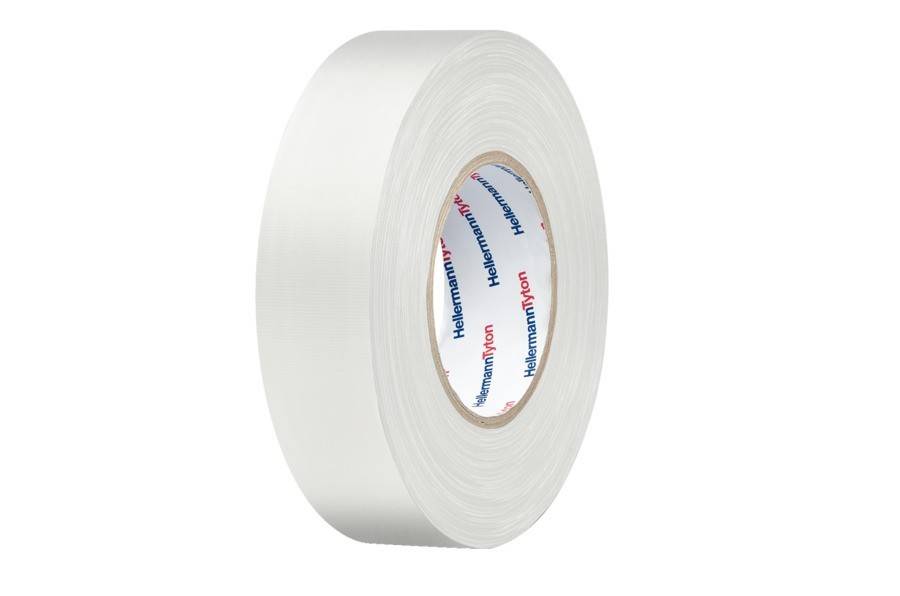 HellermannTyton Gewebeband HTAPE TEX WH 50x50m