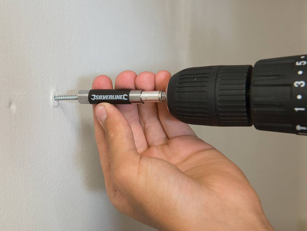 magnetischer Bithalter mit Schraubenhalter 1/4 Zoll 80 mm