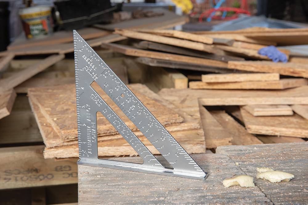 Anschlagwinkeldreieck aus Aluminiumlegierung 185 mm