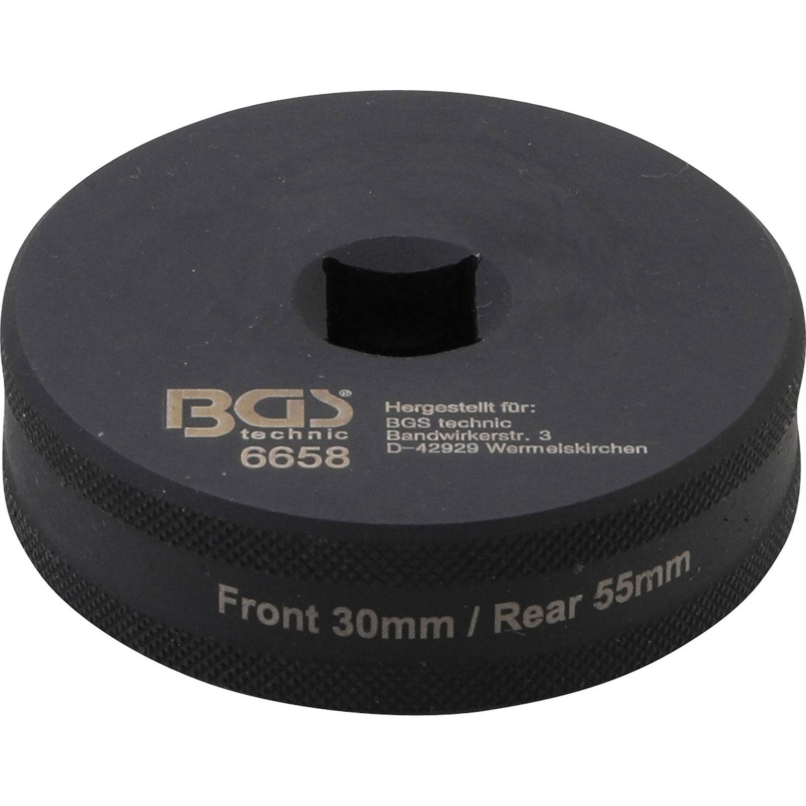 BGS-Werkzeug 6658, zylindrische Form mit der Beschriftung 