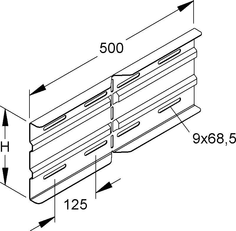 Niedax Winkelverbinder WSWVSN 200 F