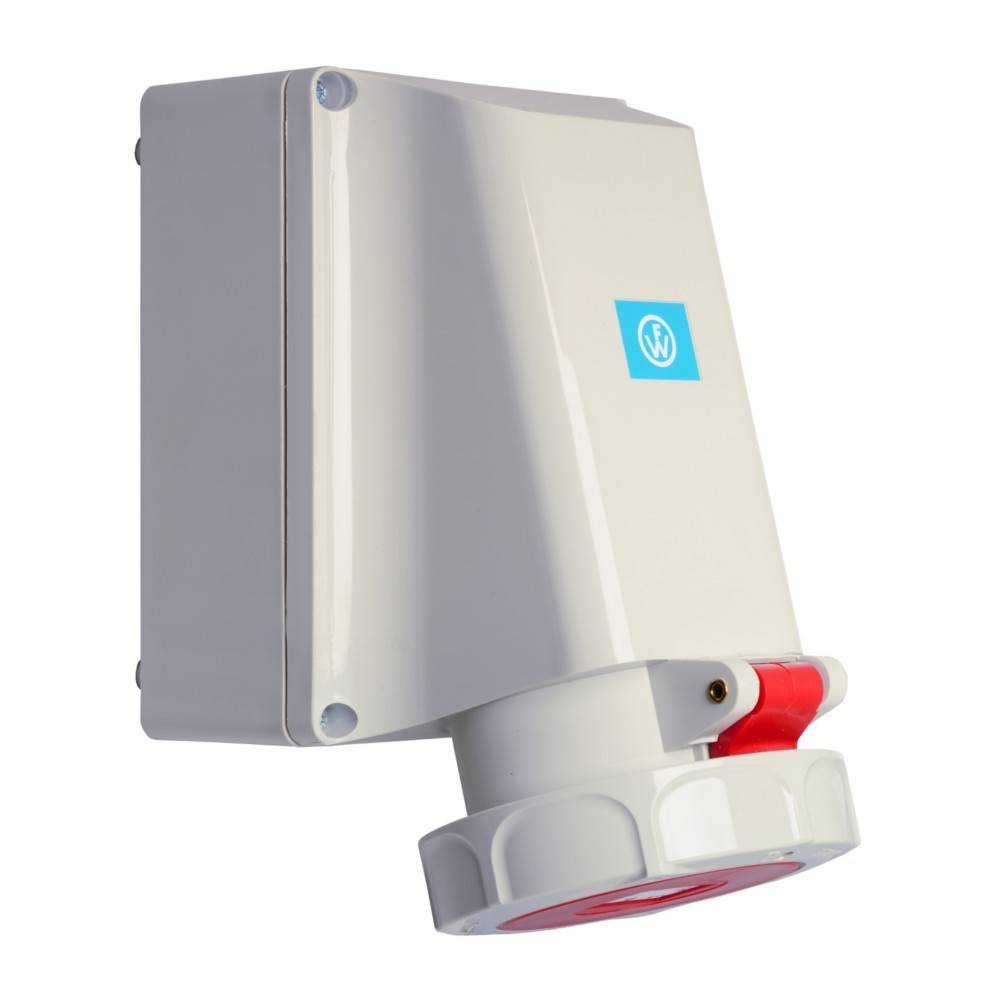 Walther Werke Wandsteckdose 63A 169309