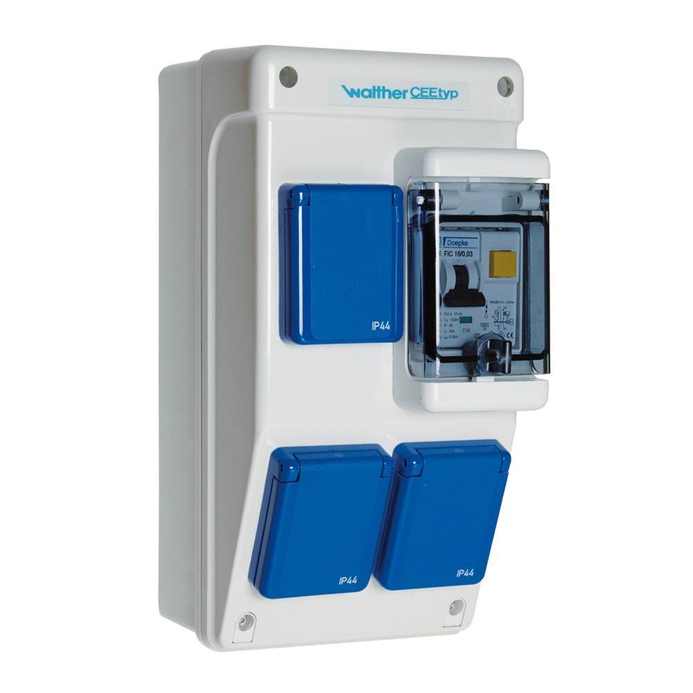 Walther Werke Steckdosekombination 6580005