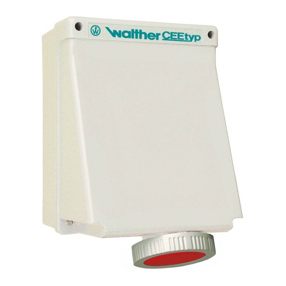 Walther Werke Wasserdichte Wandsteckdose AE139409MV