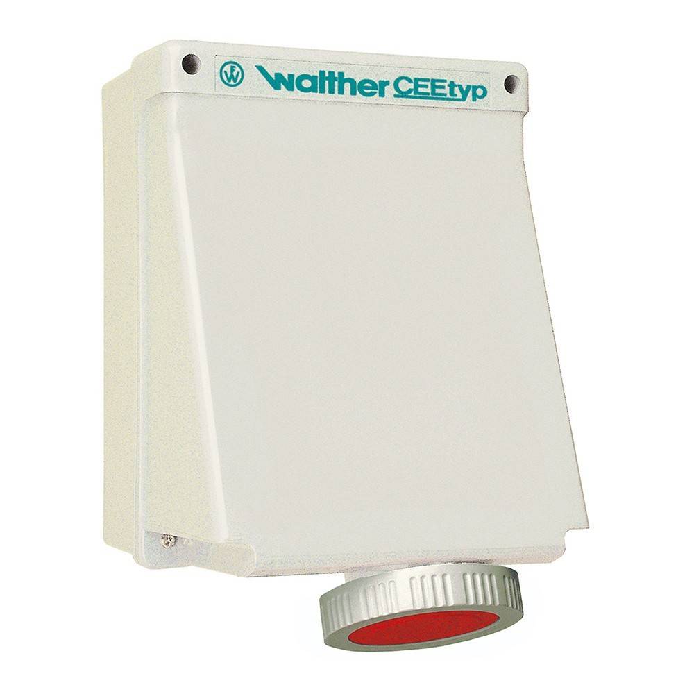 Walther Werke Wasserdichte Wandsteckdose AE119509MV