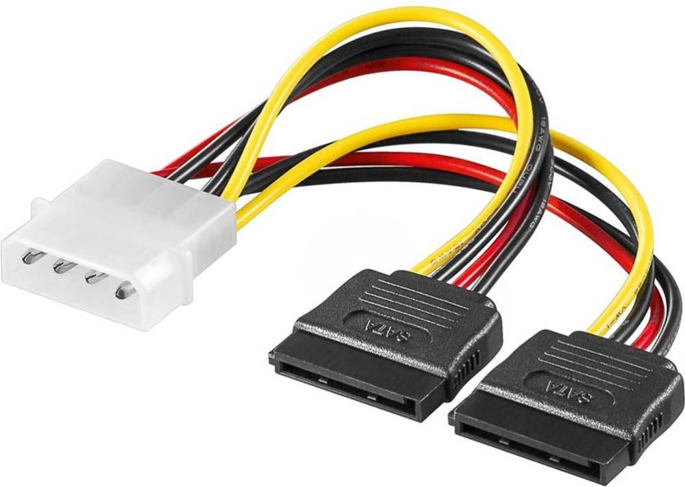 Goobay PC Y Stromkabel/Stromadap. 68524