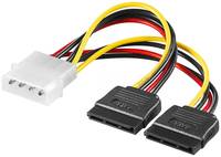 WENTRONIC - goobay - SATA-Kabel - interne Stromversorgung, 4-polig (M)