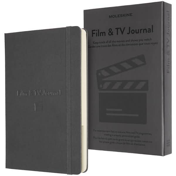 Passion Journal - Film & TV Large/A5 fester Einband dunkelgrau