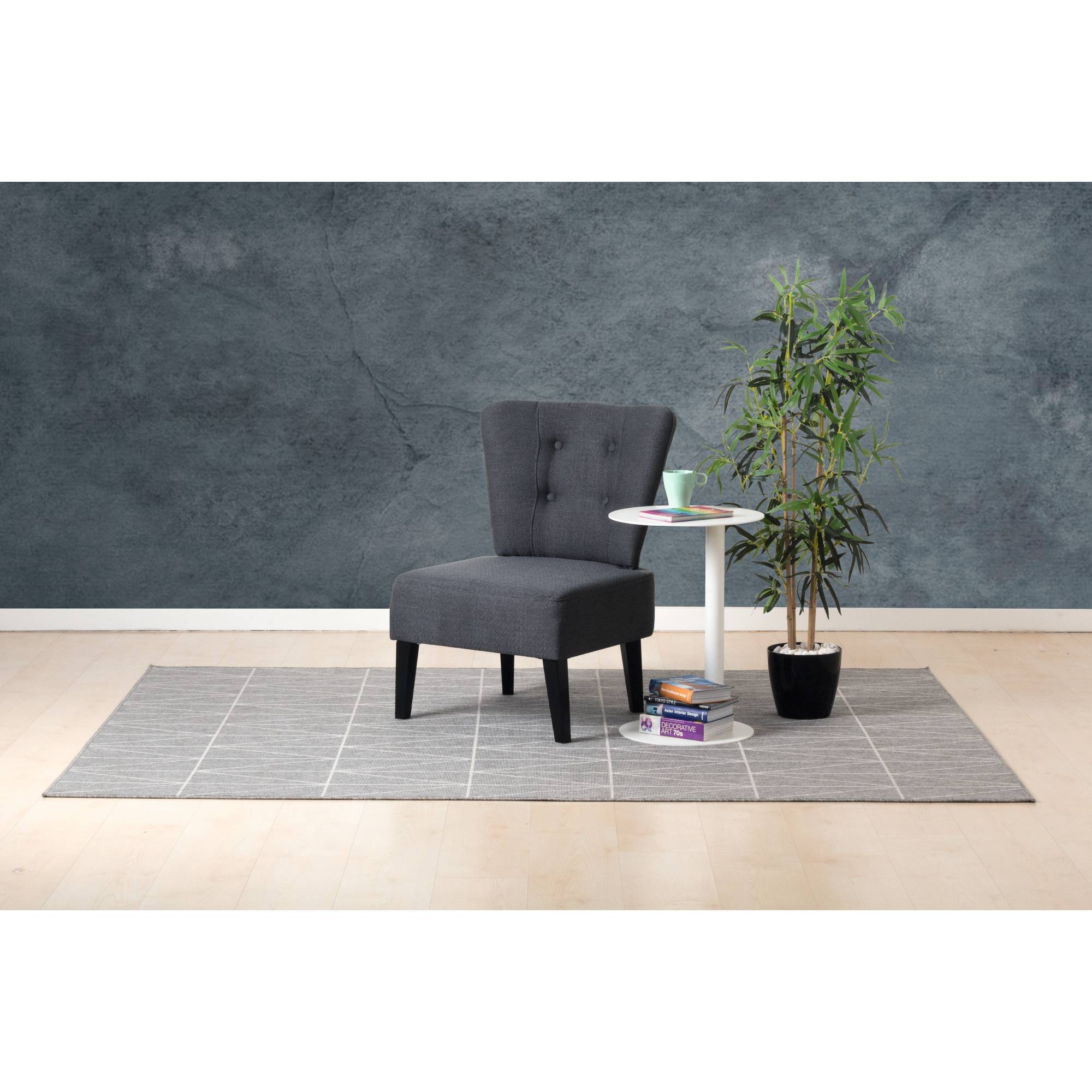 Paperflow Beistelltisch easyDesk TA40.13 rund 40cm ws