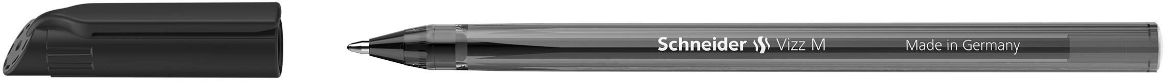 Kugelschreiber Vizz M schwarz mit Gelco-Technologie