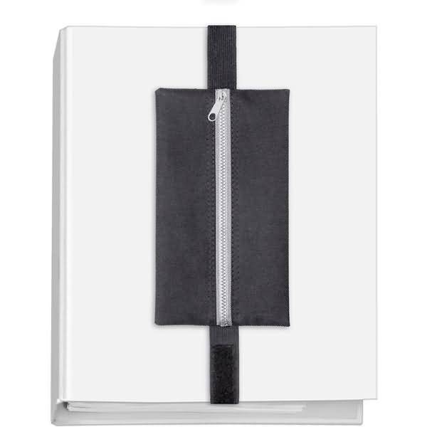 Utensilientasche Velobag Flex 115x255mm bis A4 schwarz