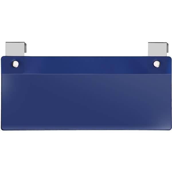 Etikettenhalter für Kleinladungsträger 212x80mm blau