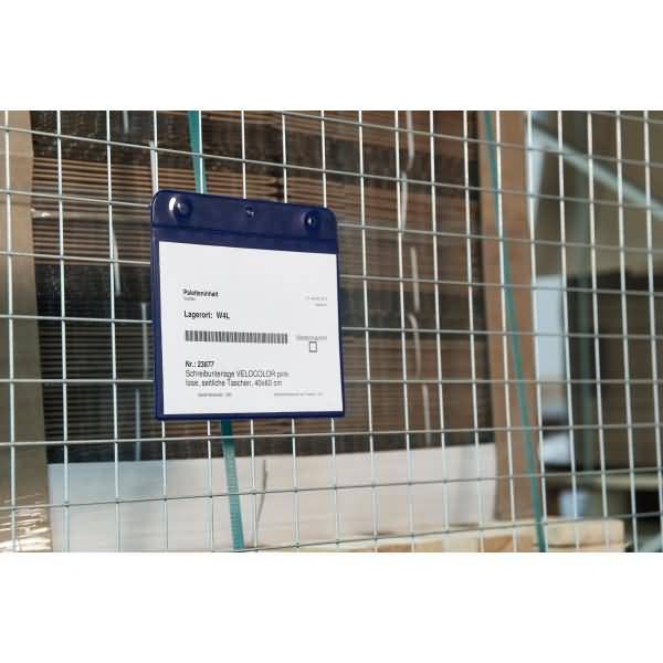 Neodym-Magnettasche A5 225x200mm blau