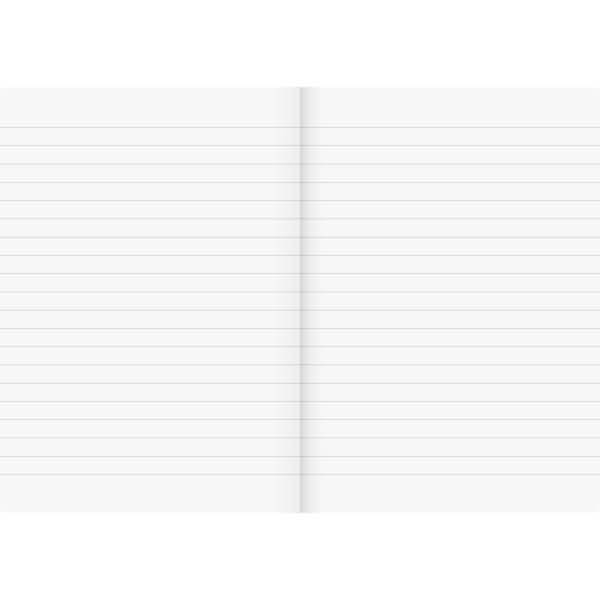 Kladde Fact!plus A5 liniert 96 Blatt 90g/qm Karton-Einband flexibel Gummizugverschluß braun