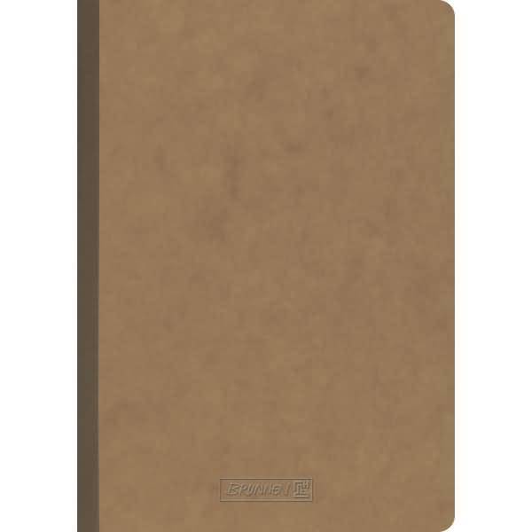 Kladde Fact!plus A5 liniert 96 Blatt 90g/qm Karton-Einband flexibel braun