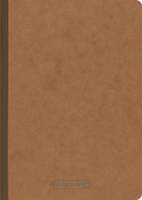 Brunnen 104357370, Monochromatisch, Braun, A5, 96 Blätter, 90 g/m², Punktgitter-Papier