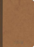 Brunnen 104367170, Monochromatisch, Braun, A6, 96 Blätter, 90 g/m², Liniertes Papier