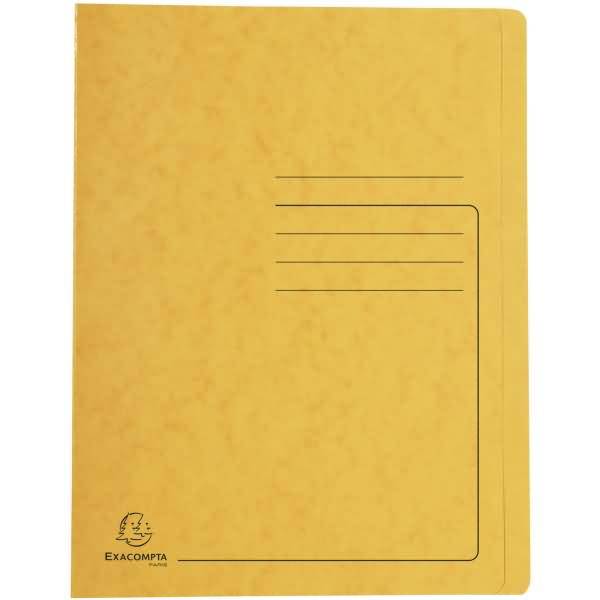 Schnellhefter A4 Karton gelb