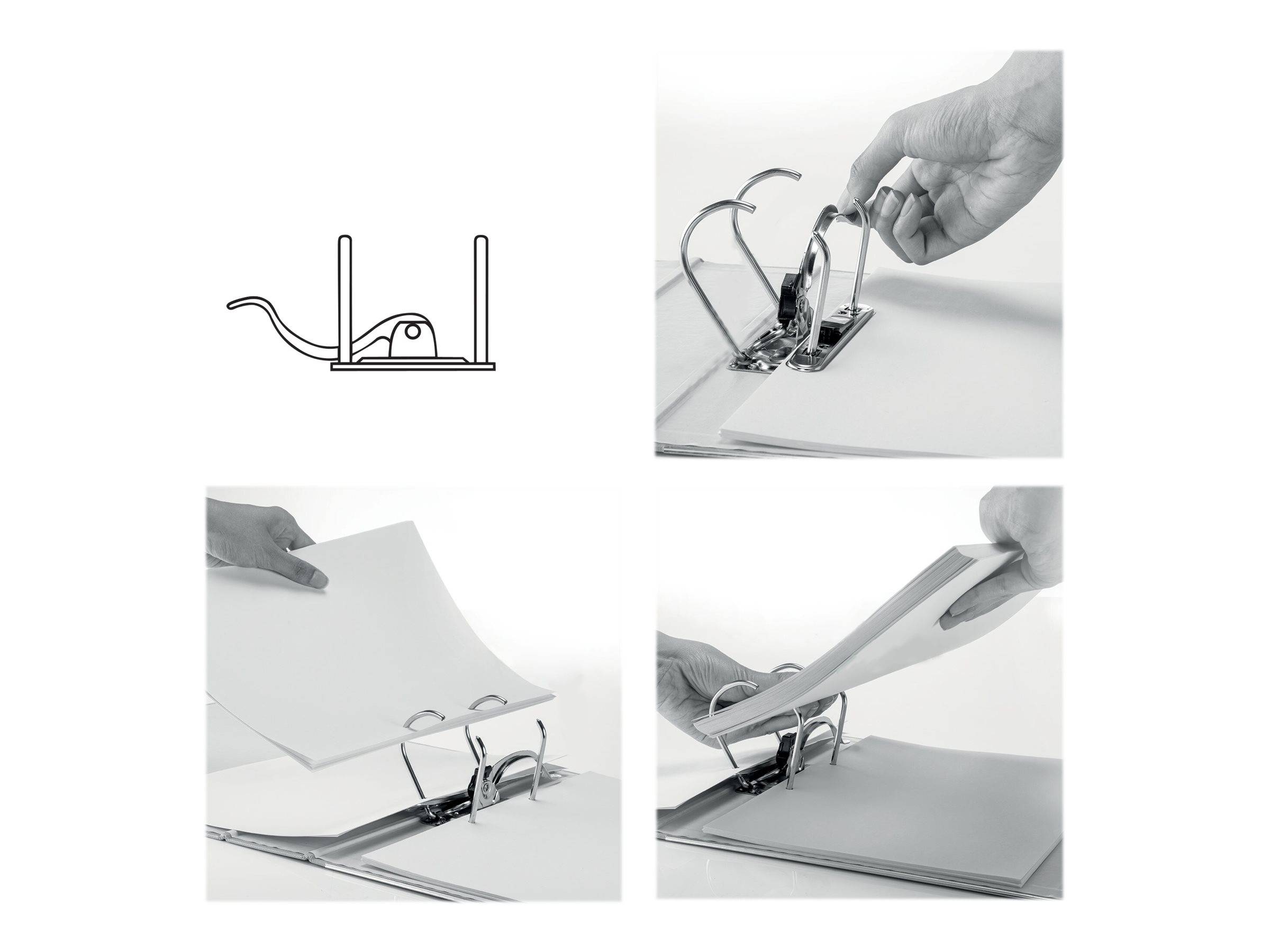 Esselte Leitz 180° Active Cozy - Aktenordner - Rückenbreite: 65 mm - für A4 (210 x 297 mm)