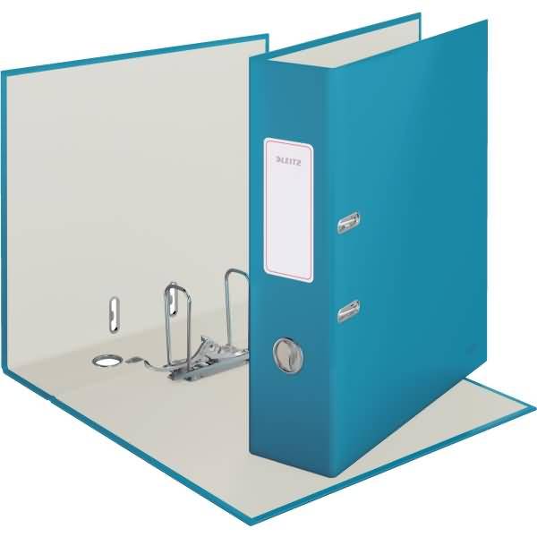 Ordner Cosy Soft-Touch mit Schlitzen A4 80mm gelb