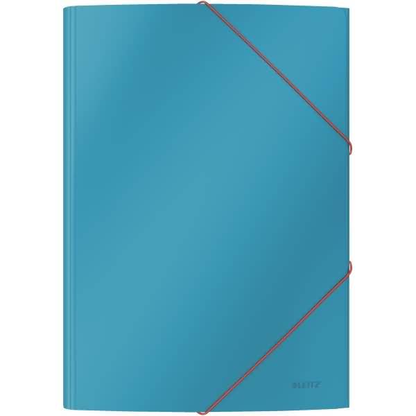 Eckspannermappe Cosy A4 Karton blau