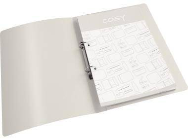 Leitz Ringbuch Cosy 42380061 A4 30mm 2Ringe PP blau
