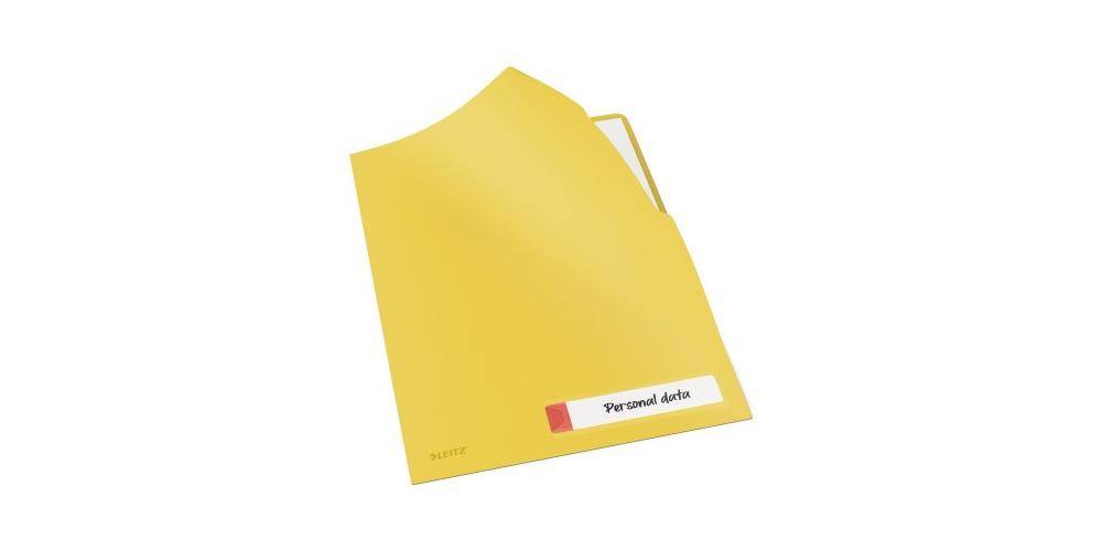 Leitz Sichthlle Cosy Privacy DIN A4 0,20mm oben rechts halb offen