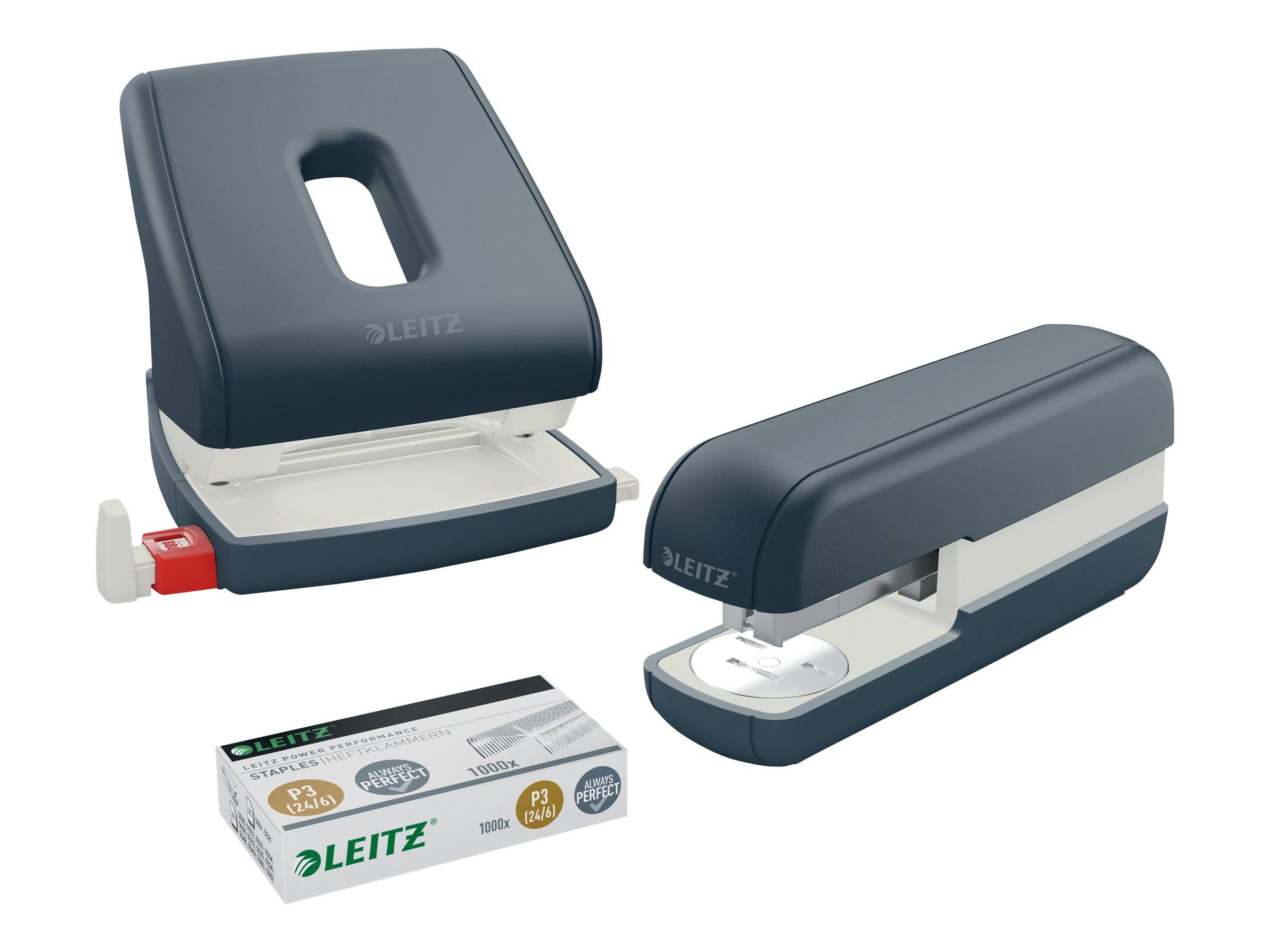 ESSELTE LEITZ - Leitz Cosy - Locher - 30 Blätter / 3 mm - Kunststoff, Metall