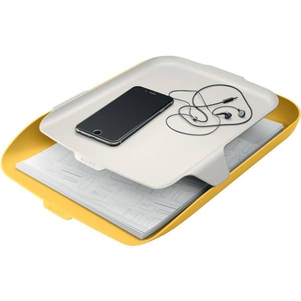 Leitz Briefkorb Cosy 52590019 +Organizer A4 PS gelb