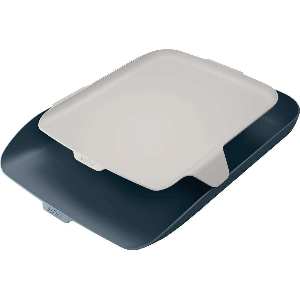 Leitz Cosy Briefkorb, mit Ablagefach, samtgrau, Polysytrol, Maße:274x62x391 mm