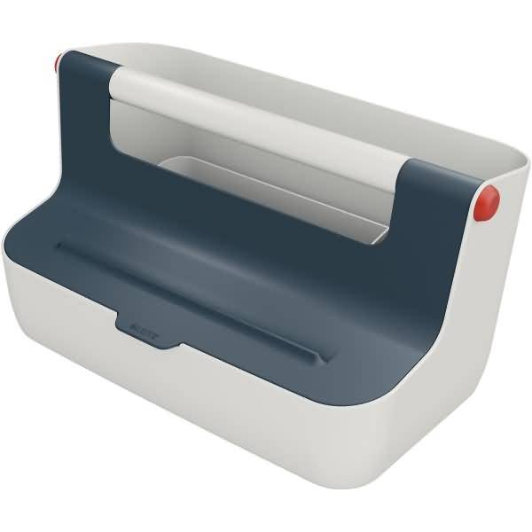 Mobile Aufbewahrungsbox Cosy ABS-Kunststoff hellgrau/grau